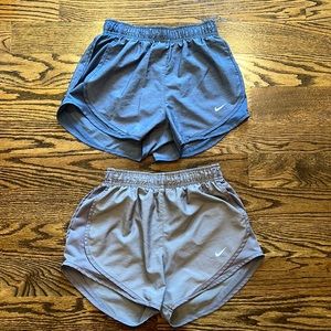 Nike women’s running shorts, XS